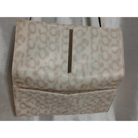 JL Gold Snake Purse Embossed Python print Bag - Picture 5 of 7